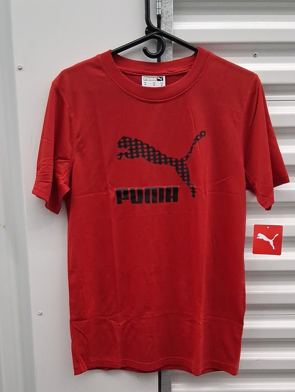 Puma Men’s Red Graphic Logo T-Shirt